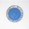 The Artisan Emporium Blue Swirl Hand-painted Dinner Plates Set Of 4(10 inches)