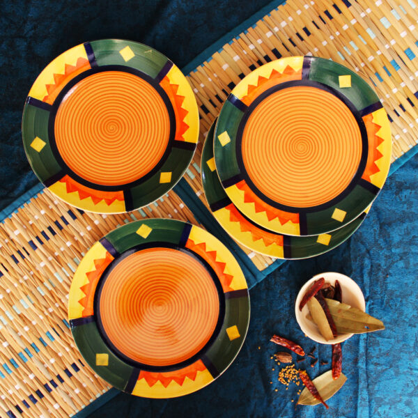 The Artisan Emporium Boho Fiesta Dinner Plates Set