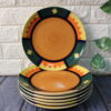 The Artisan Emporium Boho Fiesta Dinner Plates Set Of 6
