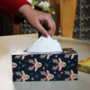 The Artisan Emporium Christmas Reindeer Wooden Tissue Holder Box, Napkin Holder Box