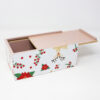 The Artisan Emporium White Christmas Wooden Tissue Holder Box, Napkin Holder Box