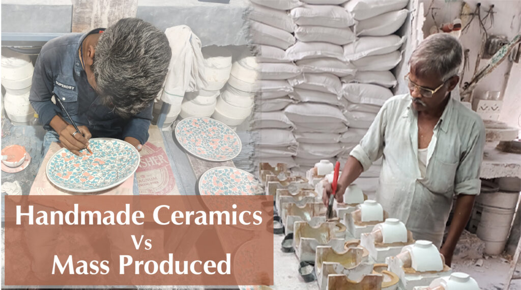 Handcrafted Ceramic Dinner Sets Vs Mass Produced