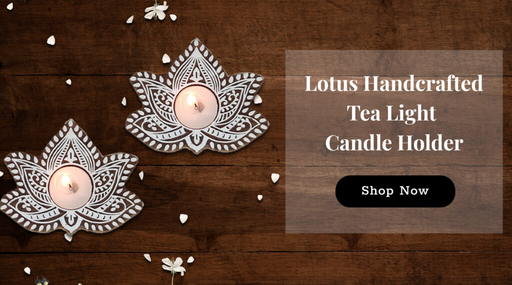 The Artisan Emporium Lotus Candle Holder