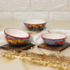 Hut Ceramic Chutney Bowls Set Of 4 - The Artisan Emporium
