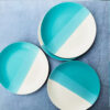 Trihni Ceramic Dinner Plates Set Of 4 - The Artisan Emporium