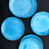 Neelam Ceramic Dinner Plates Set Of 6 - The Artisan Emporium
