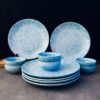 Neelam Handcrafted Ceramic Dinner Set Of 12 Pieces