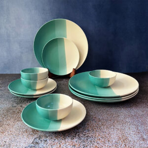 Trihni Ceramic Dinner Set Of 12 Pieces