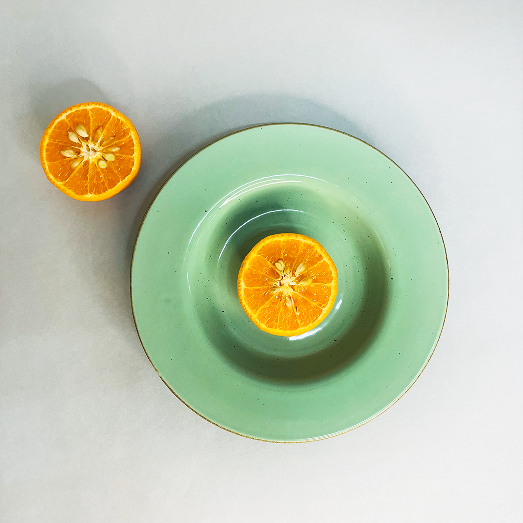 Ocean Green Ceramic Pasta Plate - The Artisan Emporium