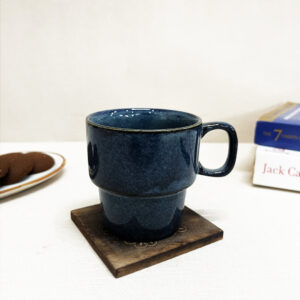 midnight blue tea cup -The Artisan Emporium