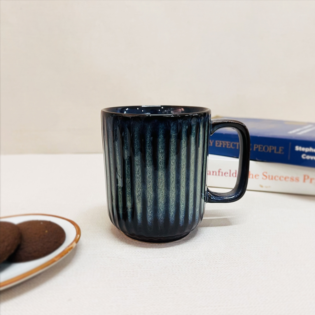 Frosty Grey Ceramic Mug - The Artisan Emporium